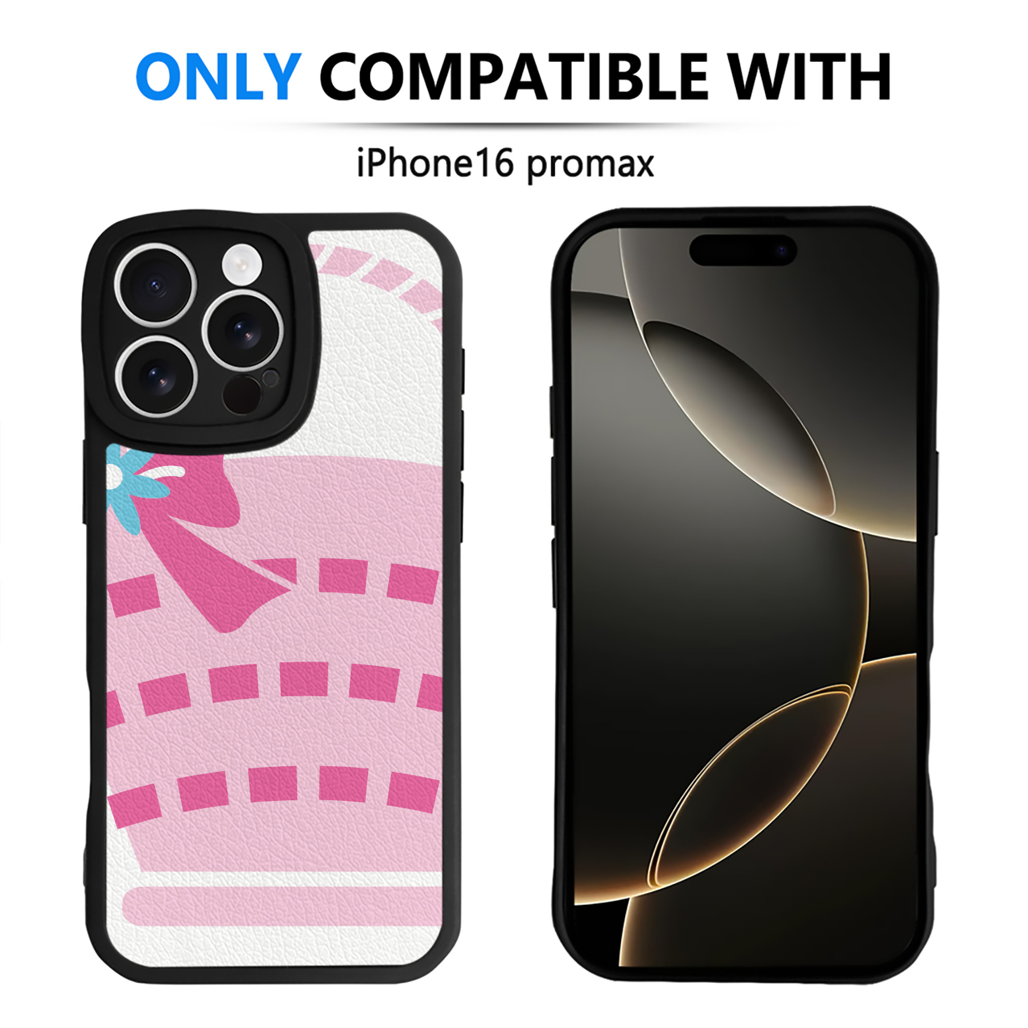 （画像用） Hello Kitty ハローキティ 【iPhone 16シリーズ対応】シリコンスマホケース（レザー調） 材質：シリコン